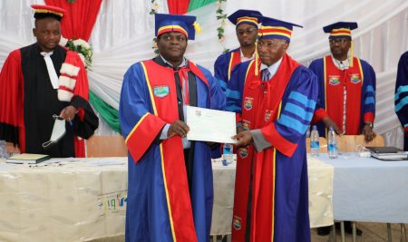A new Doctor in Economics was born at the Catholic University of Bukavu