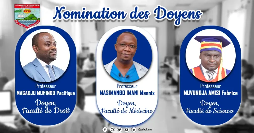 Appointment of Deans of Faculty