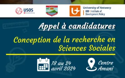 Conception de recherche en sciences sociales