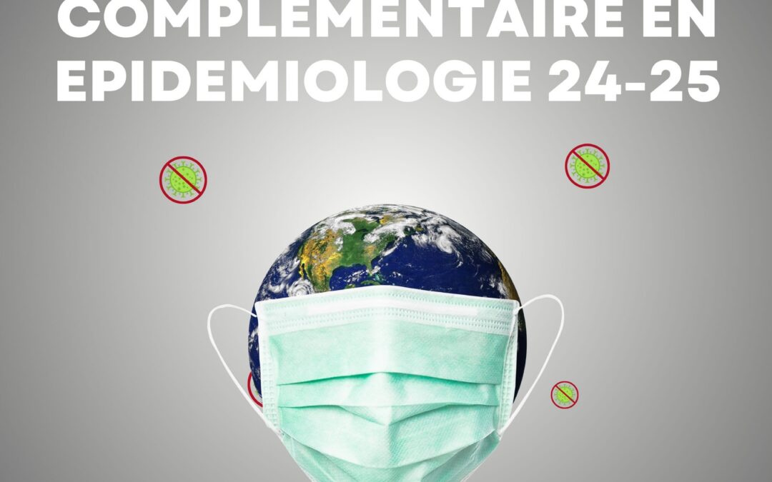 Bourse pour un master recherche en santé publique/Epidémiologie: 2024-2025 et 2025-2026.