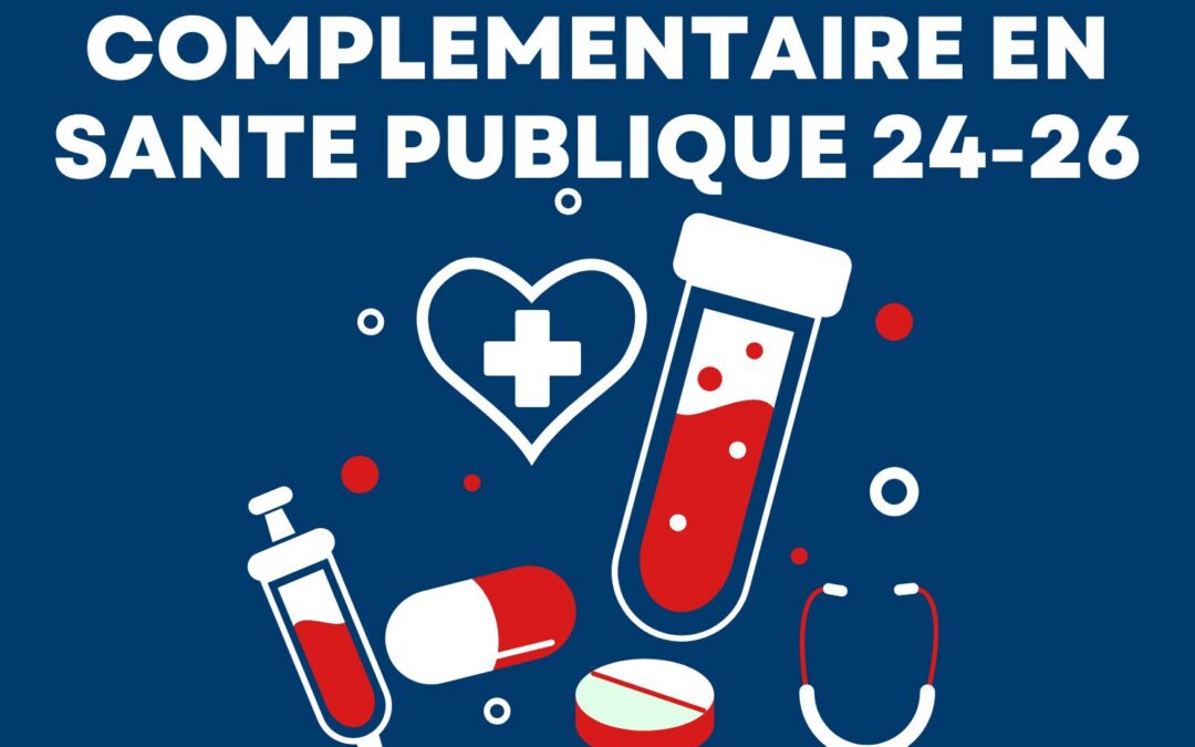 Master Complémentaire en Santé Publique 2024-2026