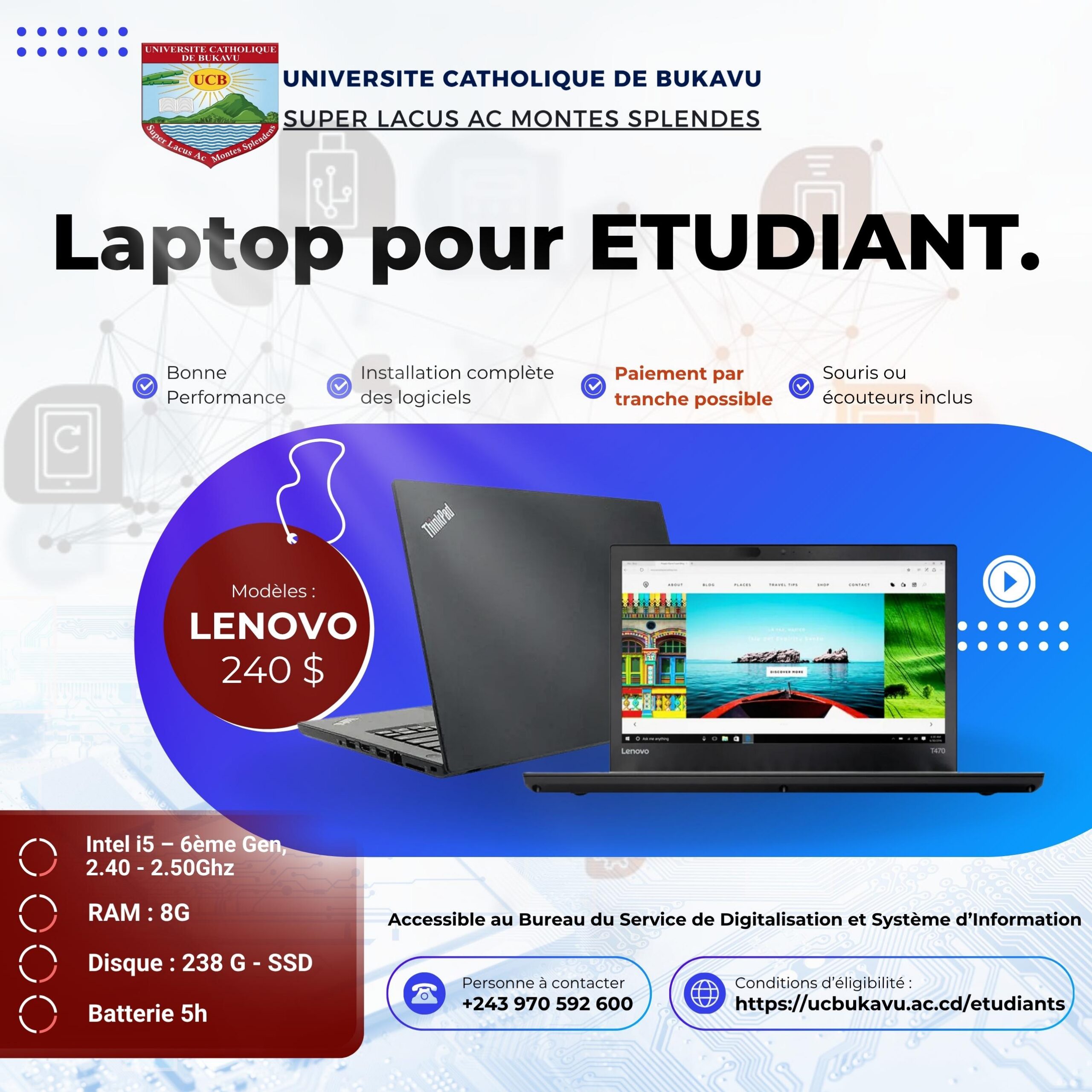 Affiche Lenovo UCB